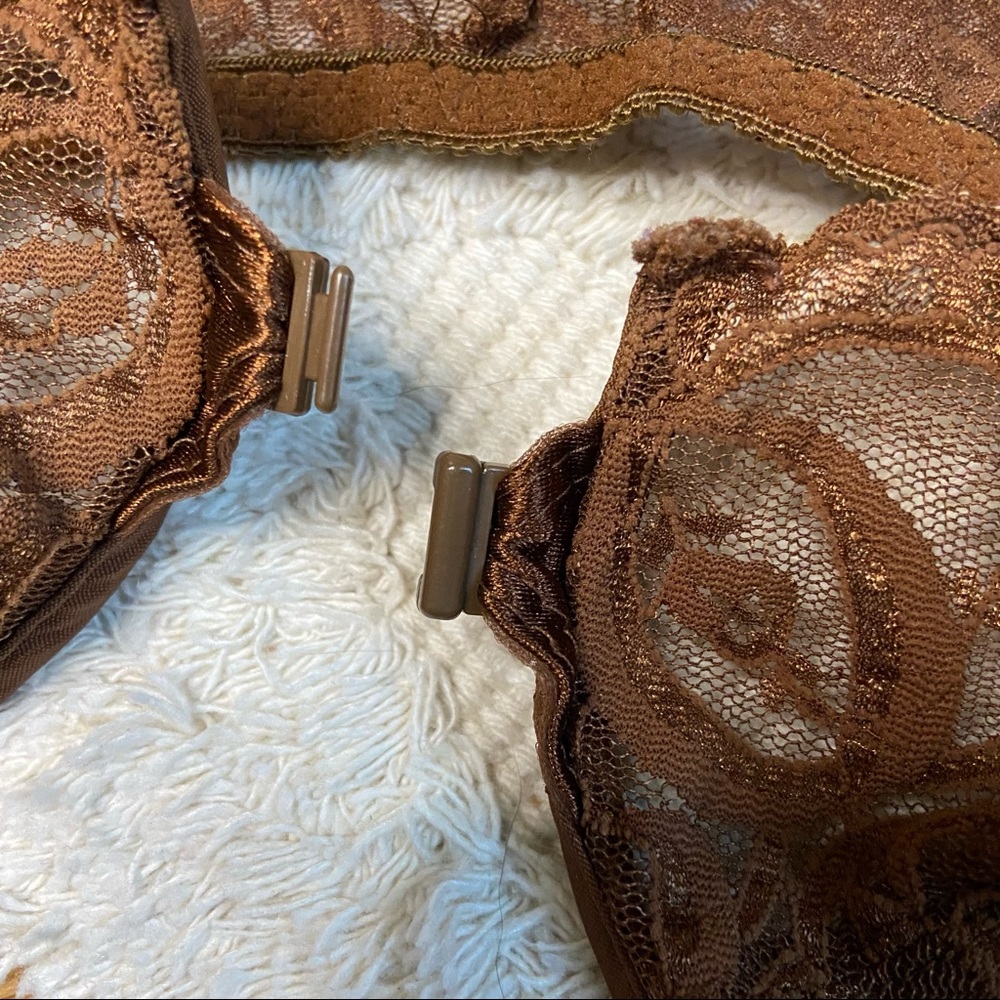 Christian Dior vintage lace bra 32 B - Picture 4 of 14
